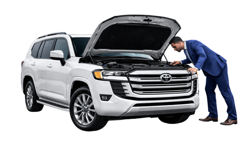 Mention Techstream, hybrid battery checks, desert abuse (Land Cruiser).