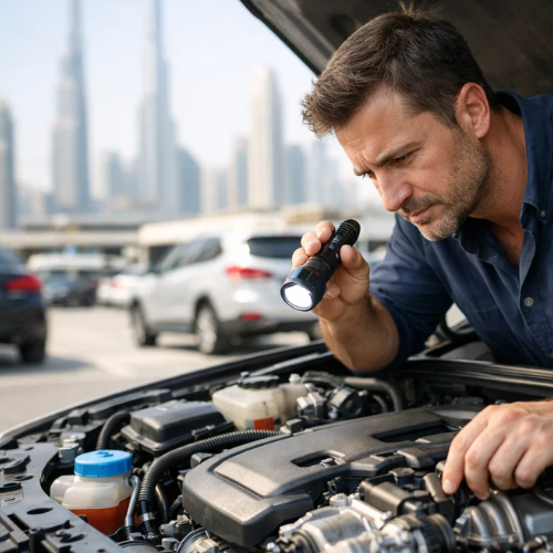 buying a used car inspection