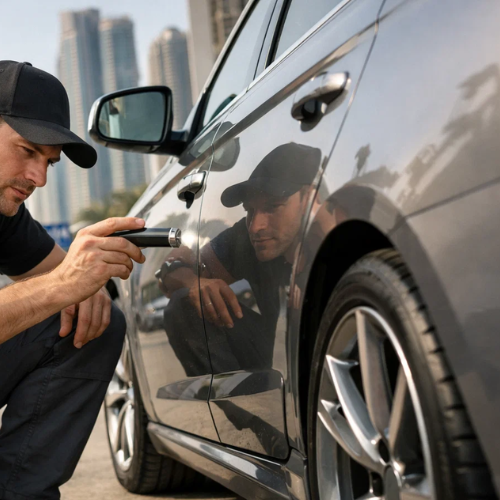 buying a used car inspection